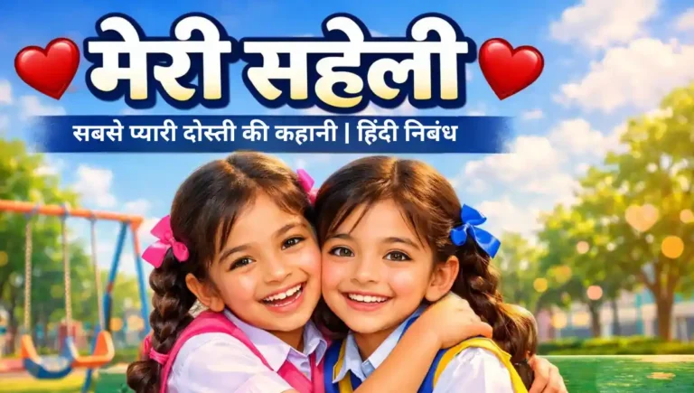 Meri Saheli Nibandh in Hindi: मेरी सहेली निबंध हिंदी में