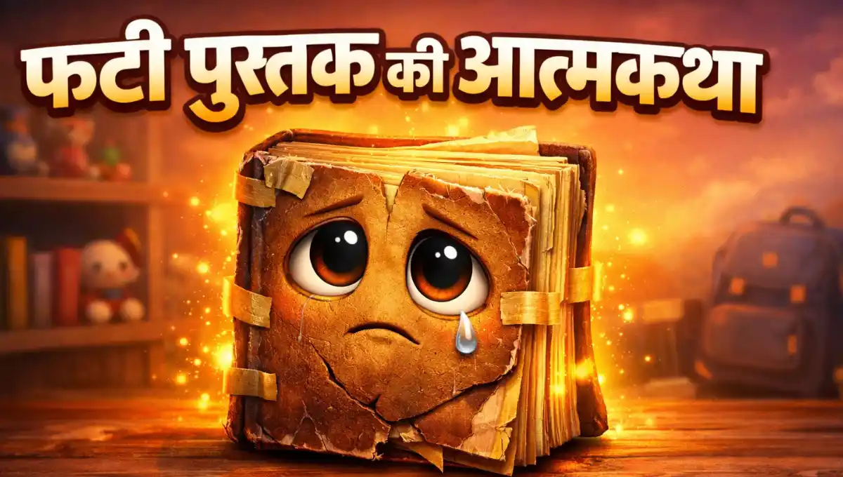 Fati Pustak ki Atmakatha Nibandh: फटी पुस्तक की आत्मकथा निबंध