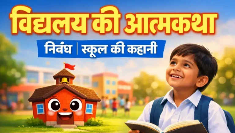 Vidyalaya ki Atmakatha Nibandh: विद्यालय की आत्मकथा निबंध