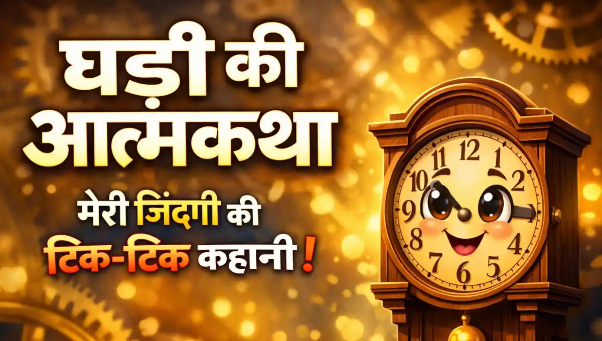 Ghadi ki Atmakatha Nibandh: घड़ी की आत्मकथा निबंध