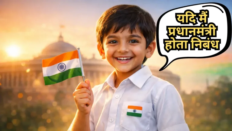 Yadi Mai Pradhanmantri Hota Nibandh: यदि मैं प्रधानमंत्री होता निबंध