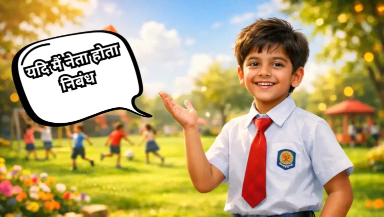 Yadi Mai Netaji Hota Nibandh: यदि मैं नेता होता निबंध